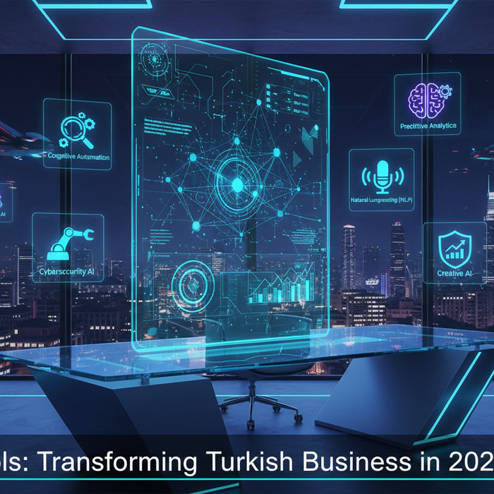 2025'te İşletmenizi Dönüştürecek 7 Yapay Zeka Aracı: Kapsamlı Rehber