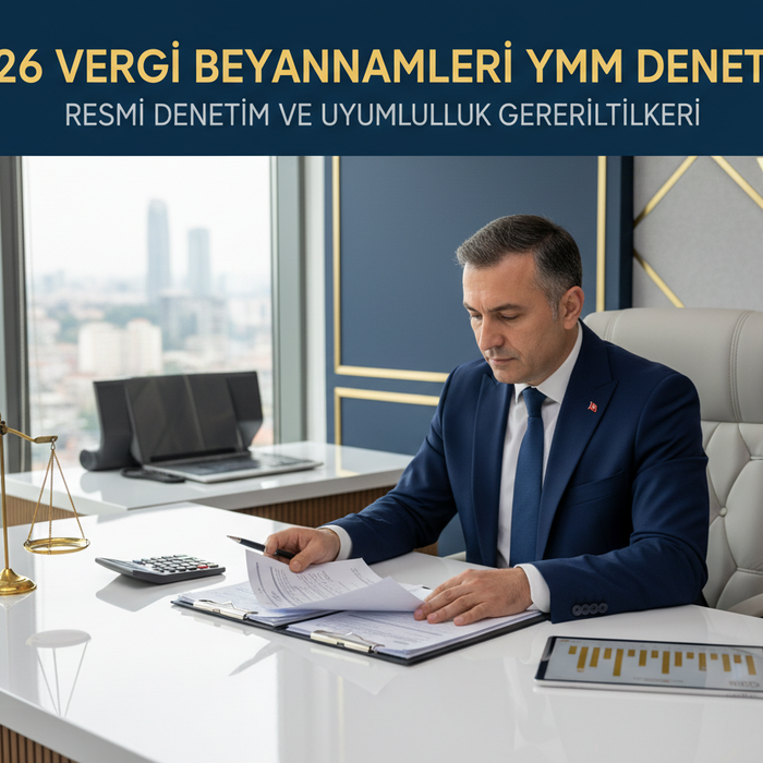 ⚖️ 2026 Vergi Beyannamelerinde YMM Denetimi Zorunlu Oluyor! Kimler Etkilenecek?