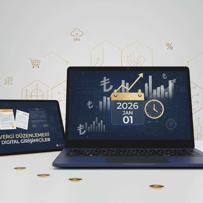 💰 2026 Yeni Yıl Vergi Düzenlemeleri: Dijital Girişimcileri Neler Bekliyor? (Acil Rehber)