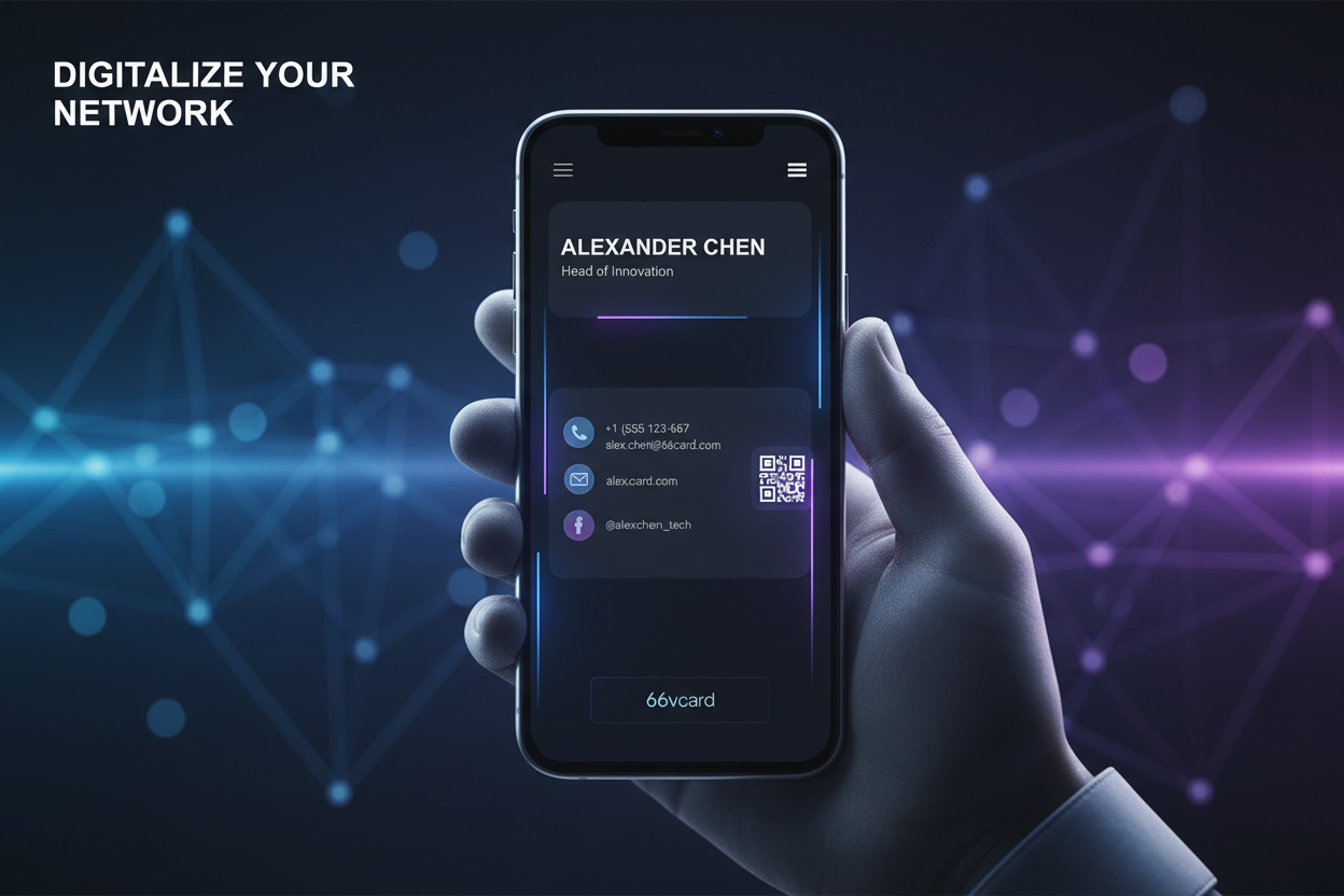66vcard: The Smart Digital Business Card Platform That Makes You Unforgettable