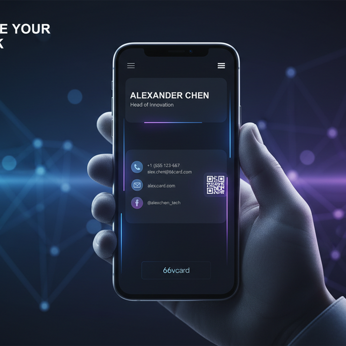 66vcard: The Smart Digital Business Card Platform That Makes You Unforgettable
