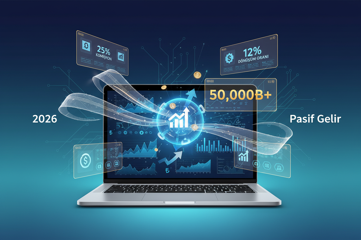 💸 Affiliate Marketing ile Pasif Gelir 2026: Aylık 50.000₺+ Kazanma Stratejileri