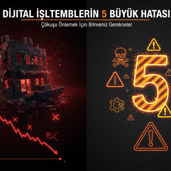 ⚠️ Bu 5 Hatayı Yaparsanız Dijital İşiniz 3 Ayda Batar! (4. Madde %87'sini Batırıyor)