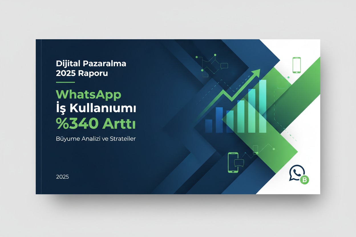Dijital Pazarlama 2025 Raporu: WhatsApp İş Kullanımı %340 Arttı