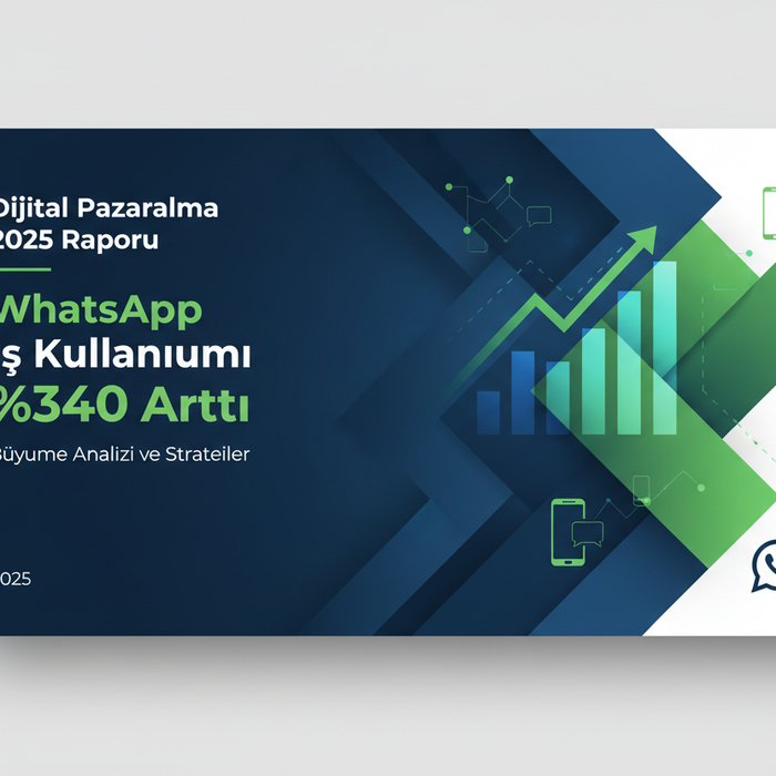 Dijital Pazarlama 2025 Raporu: WhatsApp İş Kullanımı %340 Arttı