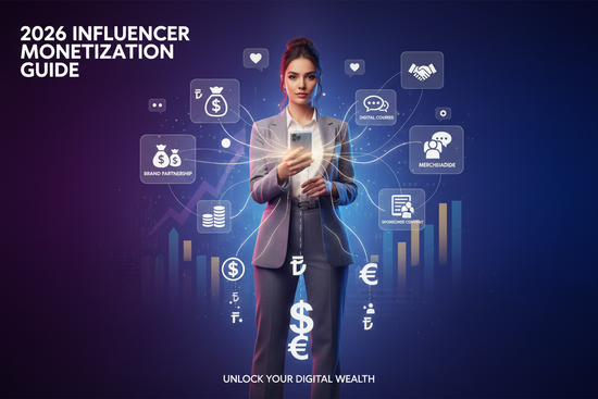 📱 Influencer'lar İçin Para Kazanma Rehberi 2026 (Takipçini Paraya Çevir!)