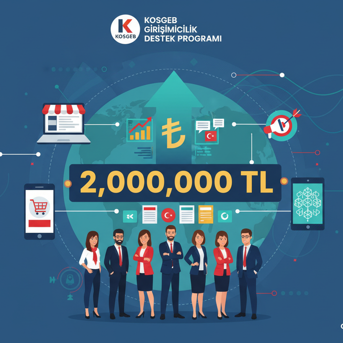 KOSGEB 2 Milyon TL Destek ile Dijital İşinizi Kurun: 2026 Girişimci Rehberi