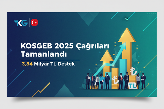 KOSGEB 2025 Çağrıları Tamamlandı: KOBİ'lere 3,84 Milyar TL Destek