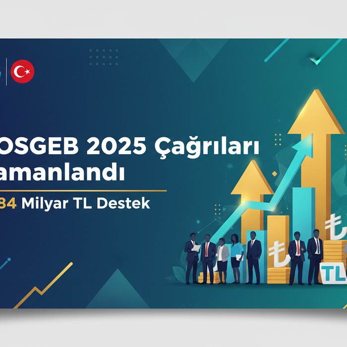 KOSGEB 2025 Çağrıları Tamamlandı: KOBİ'lere 3,84 Milyar TL Destek