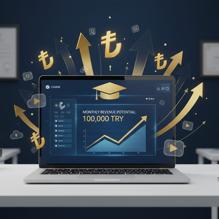 🎓 Online Kurs Oluşturma ve Satma 2026: Bilgini Paraya Çevir (100.000₺/Ay Potansiyel)