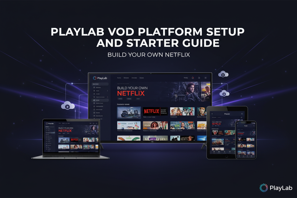 PlayLab VOD Platformu Kurulum ve Başlangıç Rehberi: Kendi Netflix'inizi Kurun