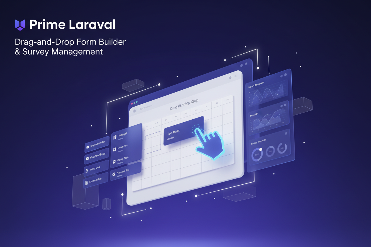 Prime Laravel: The Ultimate Drag-and-Drop Form Builder & Survey Management System