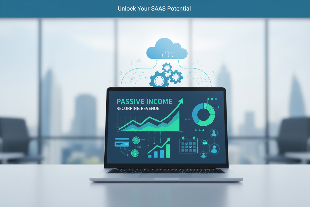 SaaS İş Modeli ile Pasif Gelir Nasıl Elde Edilir? Adım Adım Rehber