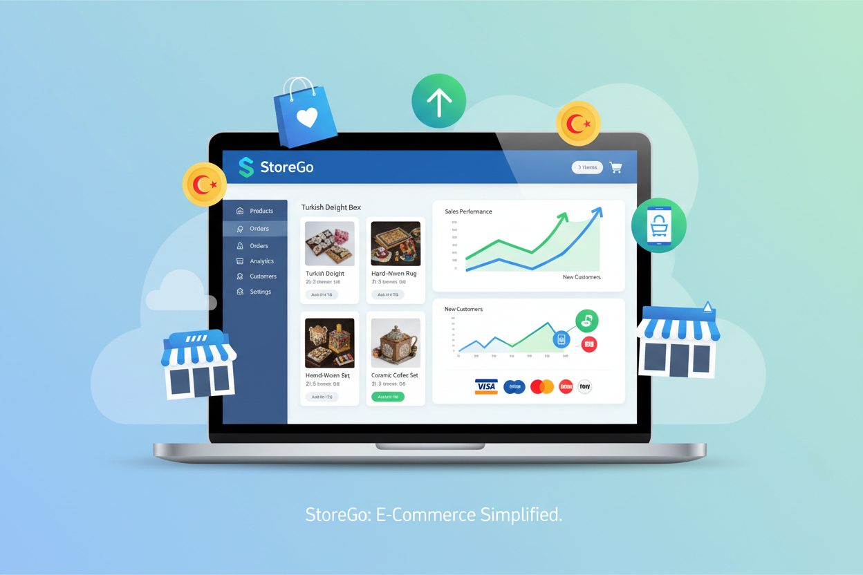 StoreGo SaaS ile E-Ticaret Mağazanızı Kolayca Kurun