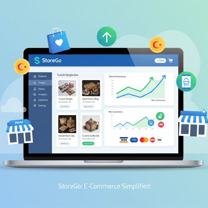 StoreGo SaaS ile E-Ticaret Mağazanızı Kolayca Kurun