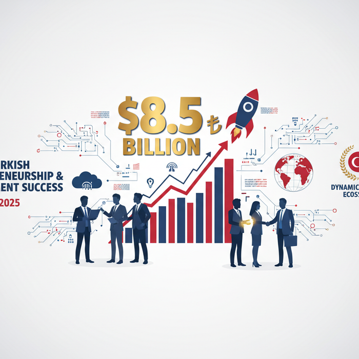 Türk Girişimciler 2025'te 8,5 Milyar Dolar Yatırım Aldı