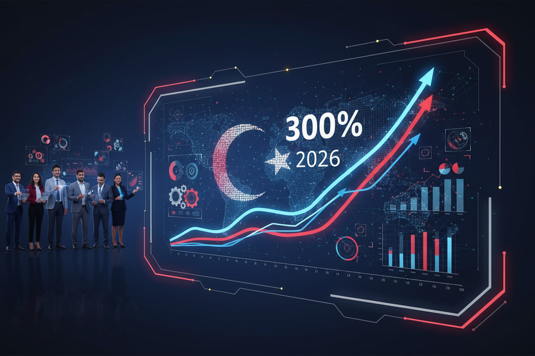 Yapay Zeka 2026: Türkiye'de Yapay Zeka Kullanımı %300 Arttı