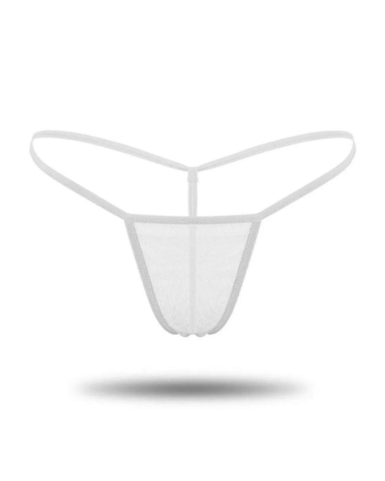 Kadın 3'lü Transparan Tül String BC1304