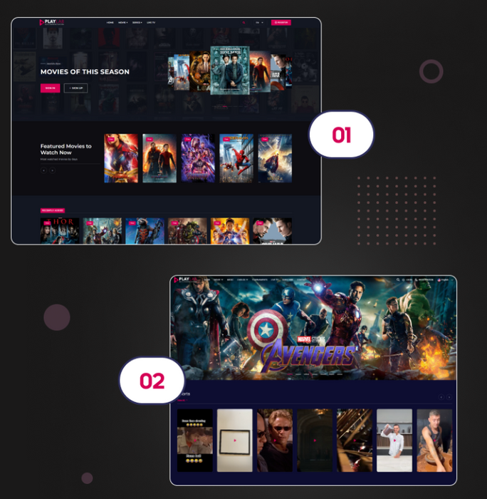 PlayLab - İsteğe Bağlı Film Yayın Platformu