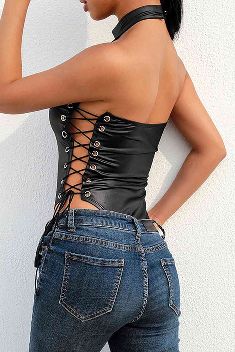 Bacio Fantezi Yanları Kuş Gözlü Yandan Bağlamalı  Seksi Babydol BC5426