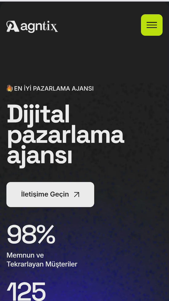 Agntix - Dijital Ajans ve Yaratıcı Portföy WordPress Teması
