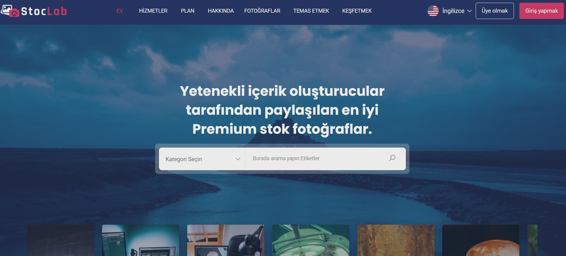 StocLab - Mikro Stok Fotoğraf Paylaşım Platformu