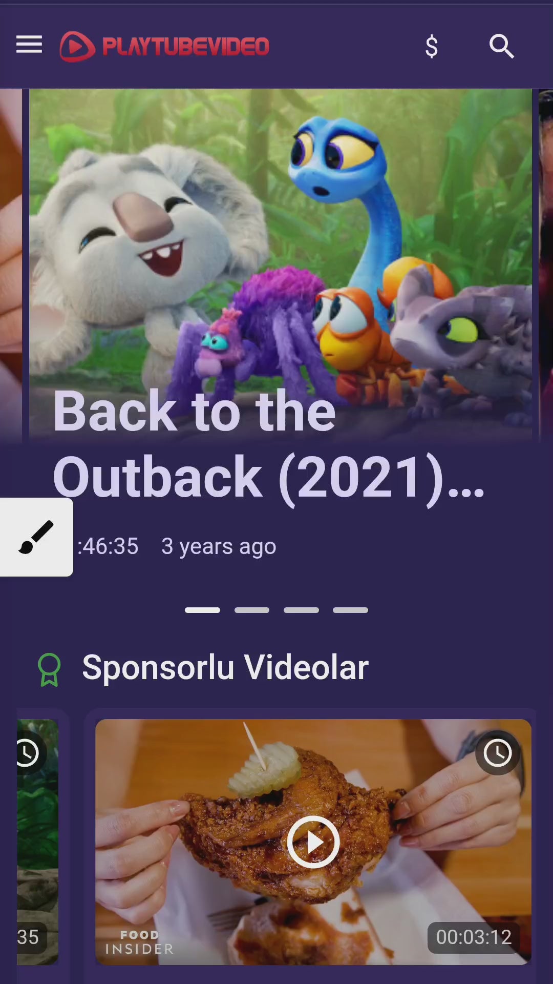 PlayTubeVideo - Canlı Yayın ve Video İçerik Yönetim Sistemi Platformu