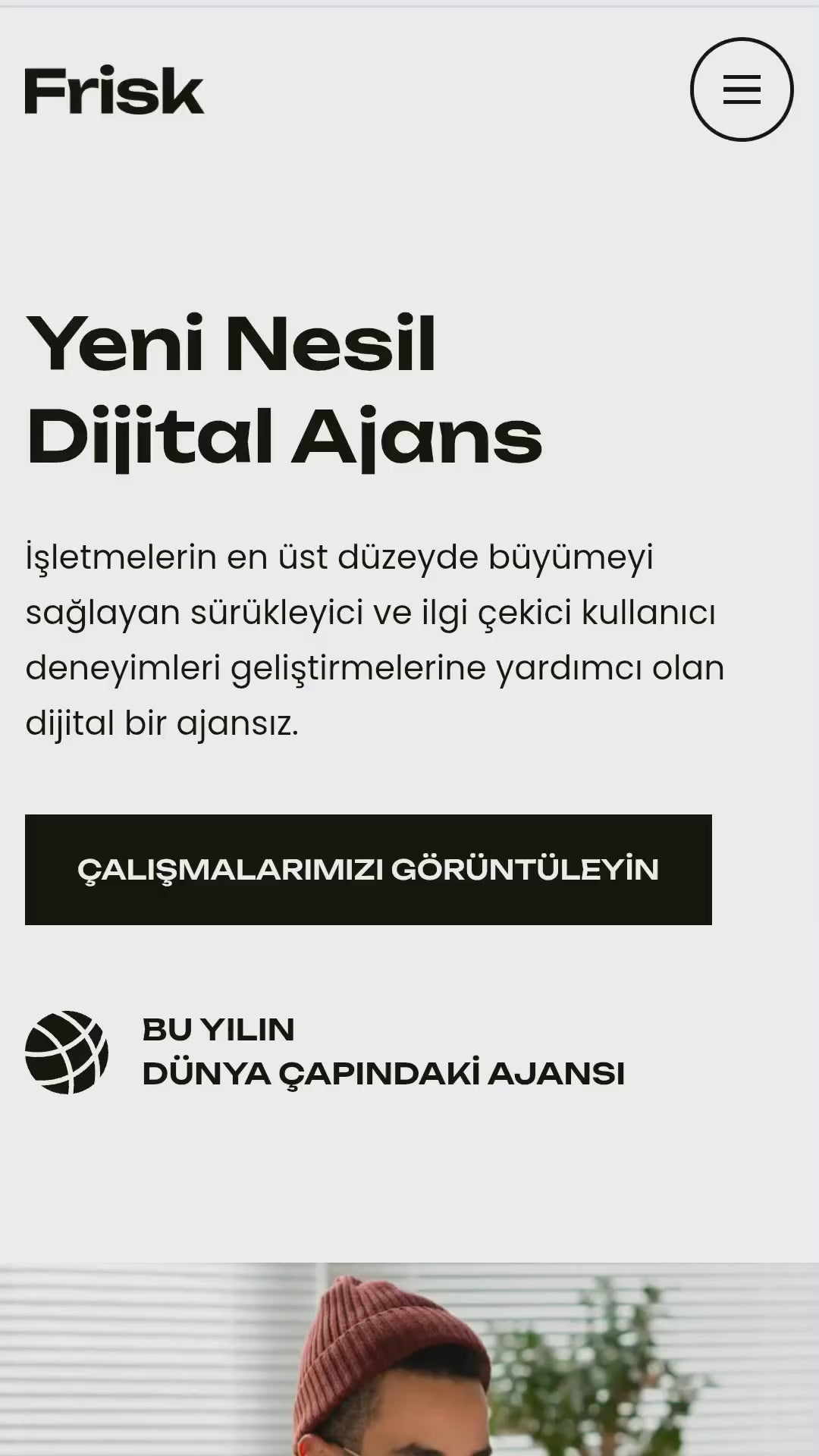 Frisk - Yaratıcı Ajans ve Portföy WordPress Teması