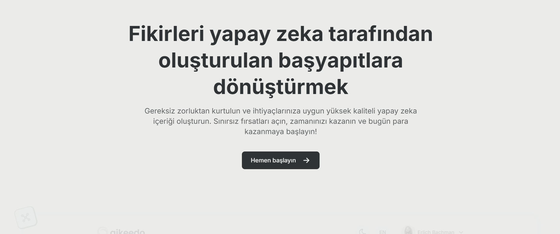 Aikeedo AI - SAAS / OpenAI - AI Sohbet, Video, Görüntü, Ses, İçerik, Kod / GPT 5.2