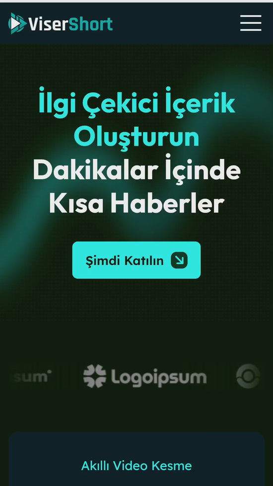 ViserShort - Yapay Zeka Destekli Kısa Video Oluşturucu ve Otomatik Yayın Planlama SaaS Platformu