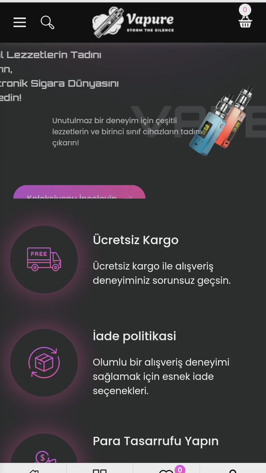 Shopifey teması