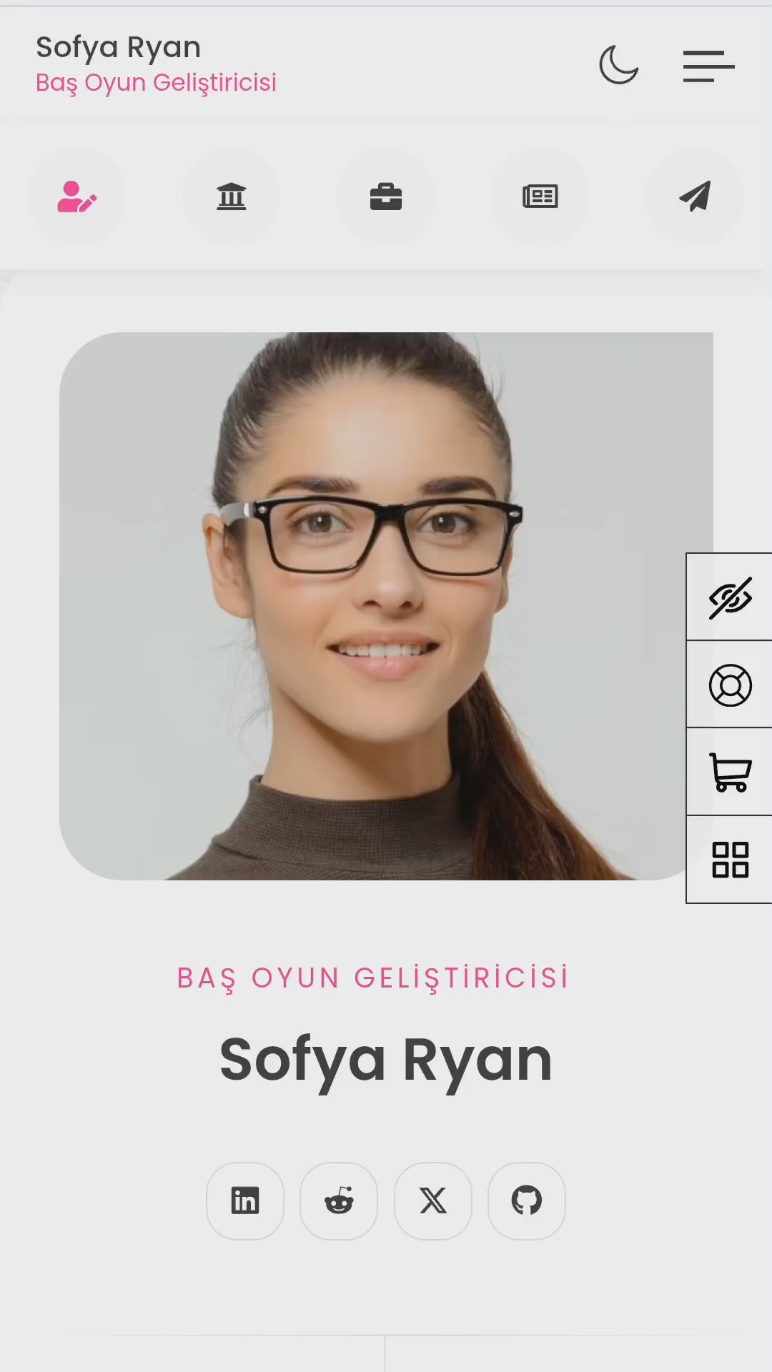 RyanCV - Kişisel Portföy Özgeçmiş Teması