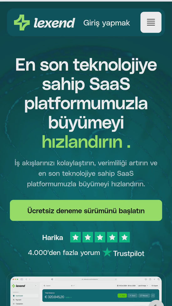 Lexend - Yazılım, SaaS ve Girişimler için WordPress Teması