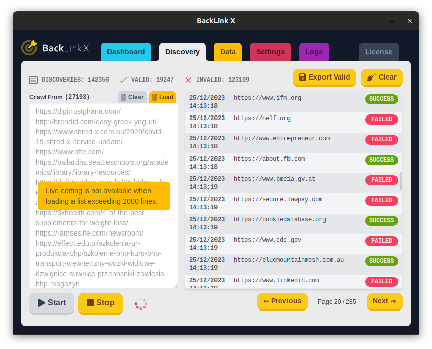 BackLink X | Otomatik Keşif Özelliğiyle Sınırsız Yorum Bağlantısı