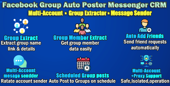 Facebook Grup Otomatik Paylaşım ve Messenger CRM