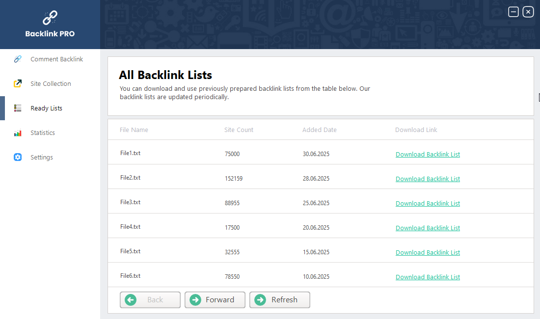 Backlink PRO - Sınırsız Yorum Bağlantısı